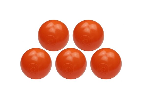 Ballenbak ballen oranje (70mm) 500 stuks