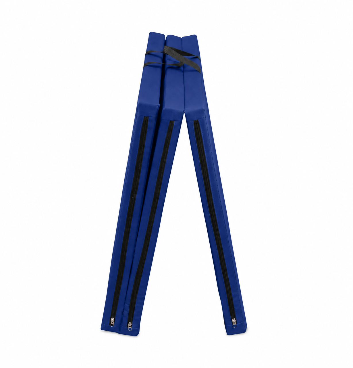 Fitness mat - opvouwbaar - 120x200x5 cm - waterdicht - blauw