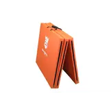Fitness mat - opvouwbaar - 80x200x5 cm - waterdicht - oranje