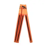 Fitness mat - opvouwbaar - 80x200x5 cm - waterdicht - oranje
