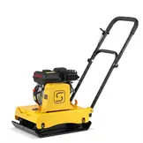 Trilplaat - grondverdichter - 60 kg - 6,5 pk motor - 17 kN
