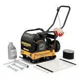 Trilplaat - grondverdichter - 160 kg - 16 pk motor - 37 kN