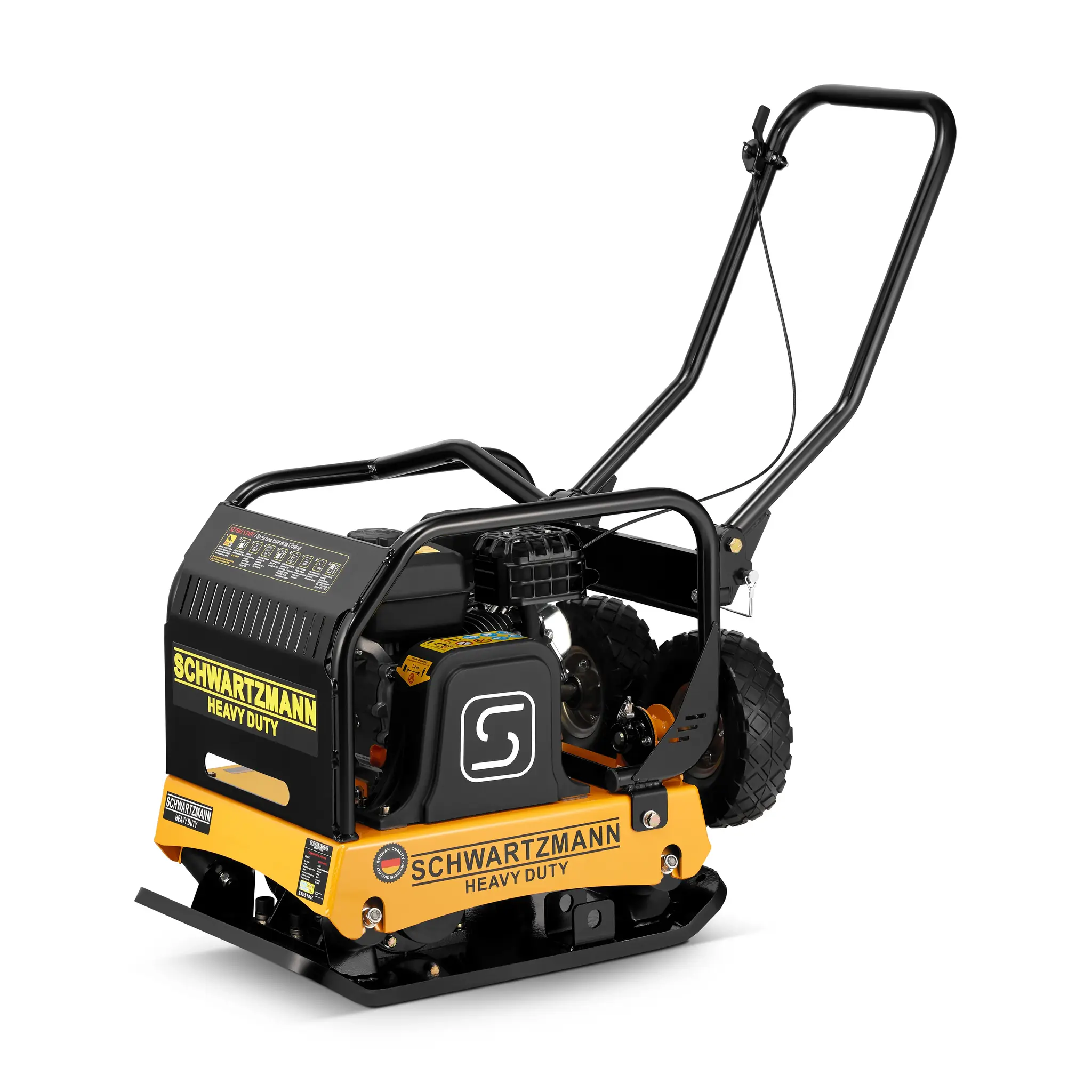 Trilplaat - grondverdichter - 160 kg - 16 pk motor - 37 kN