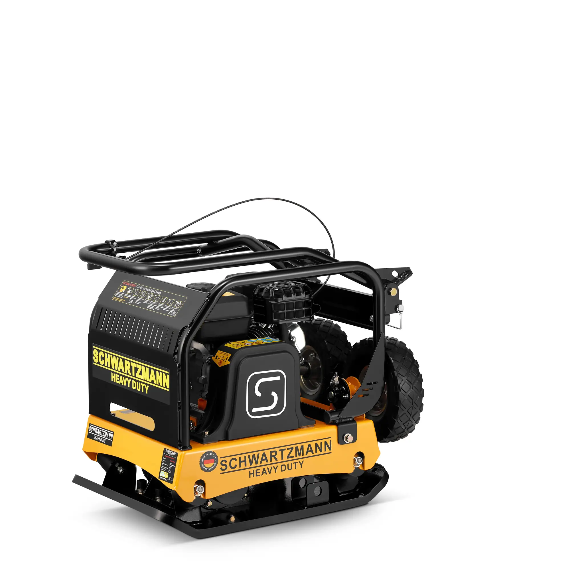 Trilplaat - grondverdichter - 160 kg - 16 pk motor - 37 kN