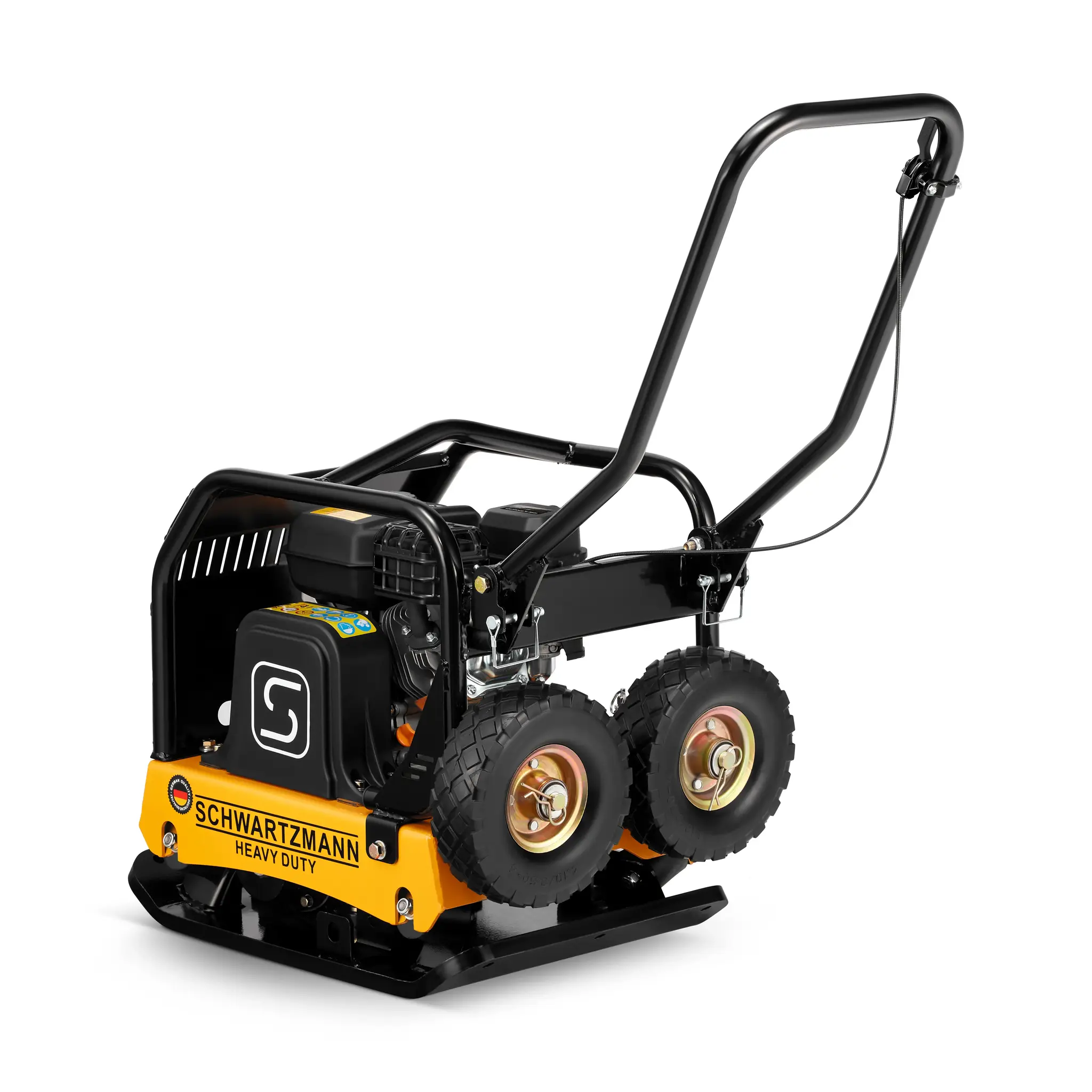 Trilplaat - grondverdichter - 160 kg - 16 pk motor - 37 kN