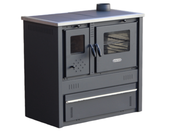 Houtfornuis - Pro-Termo Panonia Eko - 10 kW - uitlaat rechts