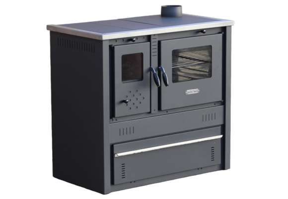 Houtfornuis - Pro-Termo Panonia Eko - 10 kW - uitlaat rechts