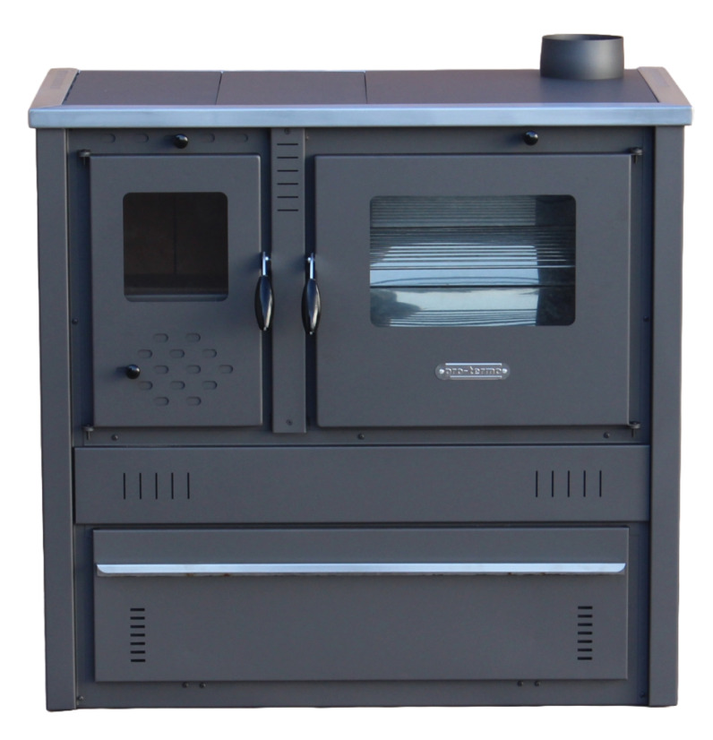 Houtfornuis - Pro-Termo Panonia Eko - 10 kW - uitlaat rechts