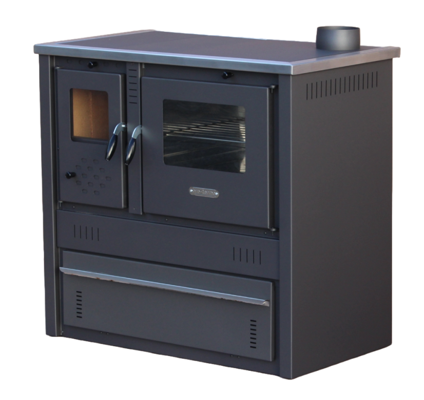 Houtfornuis - Pro-Termo Panonia Eko - 10 kW - uitlaat rechts