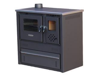 Houtfornuis - Pro-Termo Panonia Eko - 10 kW - uitlaat links