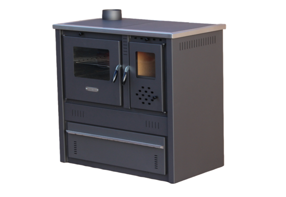 Houtfornuis - Pro-Termo Panonia Eko - 10 kW - uitlaat links