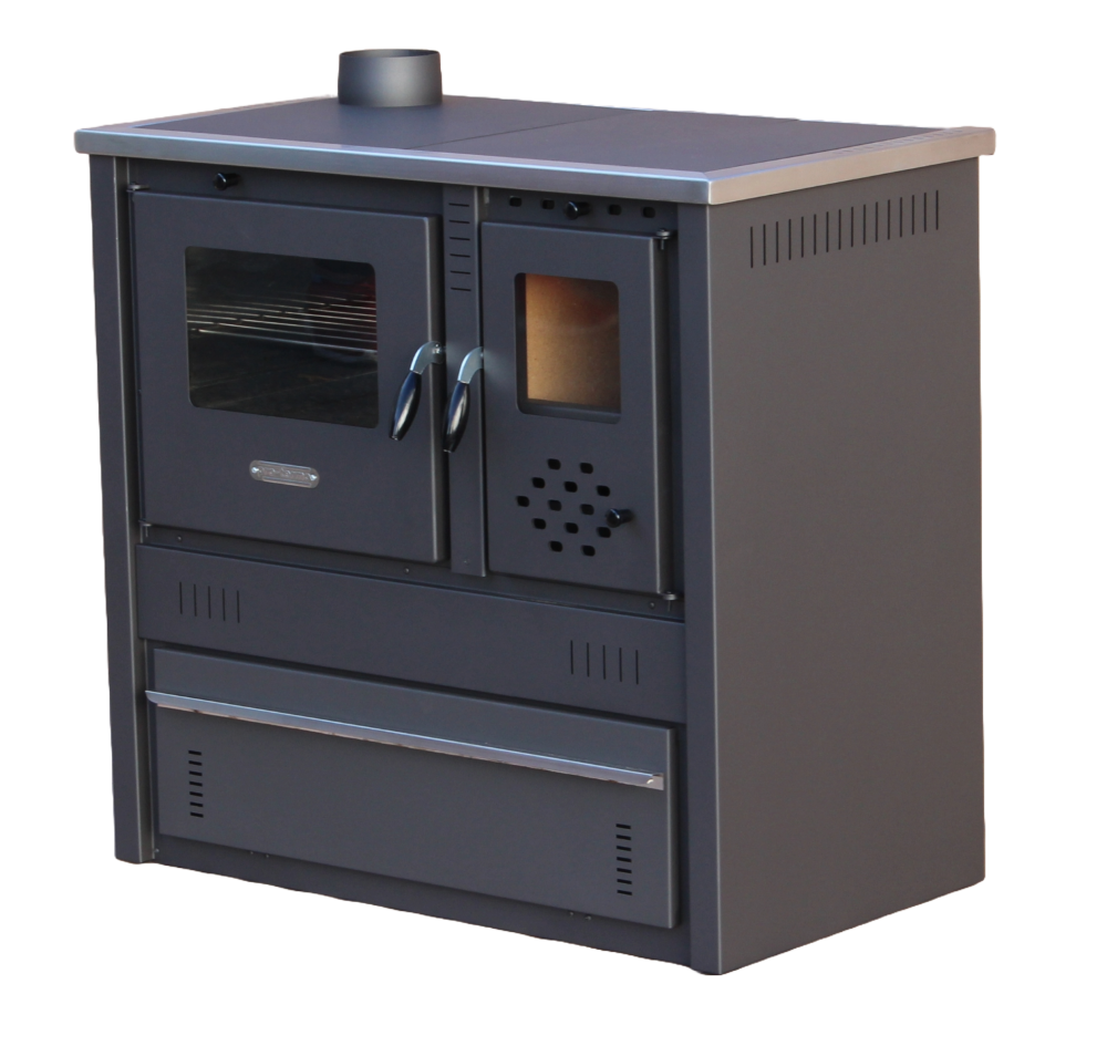 Houtfornuis - Pro-Termo Panonia Eko - 10 kW - uitlaat links