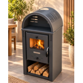 Houtkachel - Pro-Termo Nova K - 7,5 kW - grijs