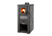 Houtkachel - Pro-Termo Lava Ceramic - 6 kW - grijs