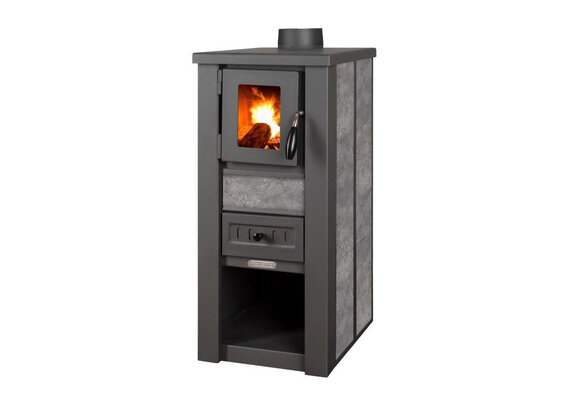 Houtkachel - Pro-Termo Lava Ceramic - 6 kW - grijs
