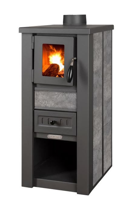 Houtkachel - Pro-Termo Lava Ceramic - 6 kW - grijs