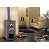 Houtkachel - Pro-Termo Lava Ceramic - 6 kW - grijs