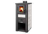 Houtkachel - Pro-Termo Lava Ceramic - 6 kW - wit