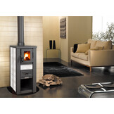 Houtkachel - Pro-Termo Lava Ceramic - 6 kW - wit