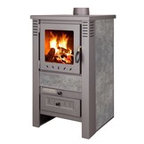 Houtkachel - Pro-Termo Nova G - 7,5 kW - grijs