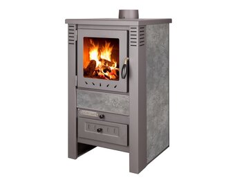 Houtkachel - Pro-Termo Nova G - 7,5 kW - grijs