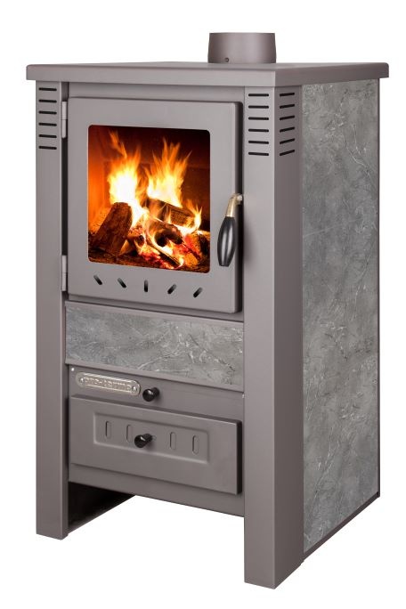 Houtkachel - Pro-Termo Nova G - 7,5 kW - grijs