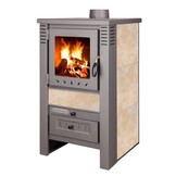 Houtkachel - Pro-Termo Nova G - 7,5 kW - beige