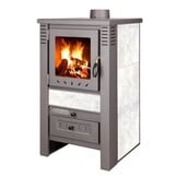 Houtkachel - Pro-Termo Nova G - 7,5 kW - wit