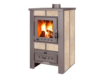 Houtkachel - Pro-Termo Alpina G - 8 kW - beige