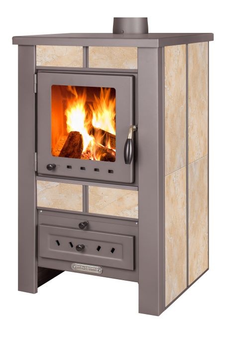 Houtkachel - Pro-Termo Alpina G - 8 kW - beige