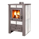 Houtkachel - Pro-Termo Alpina G - 8 kW - wit