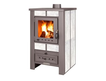 Houtkachel - Pro-Termo Alpina G - 8 kW - wit