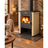 Houtkachel - Pro-Termo Fenix Color - 12 kW - beige