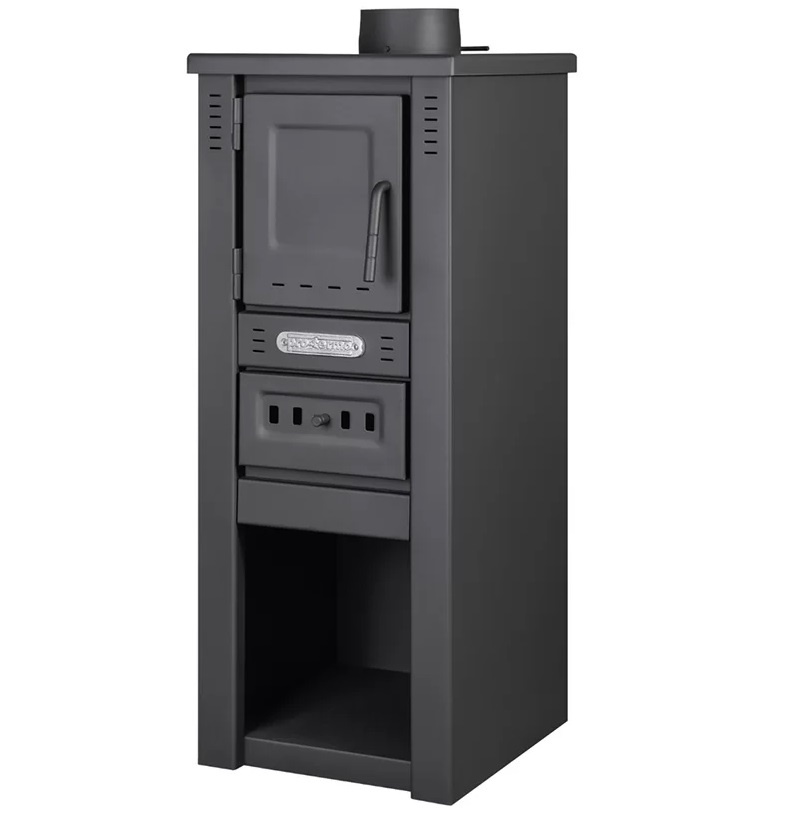 Houtkachel - Pro-Termo Lava Basic - 6 kW - grijs