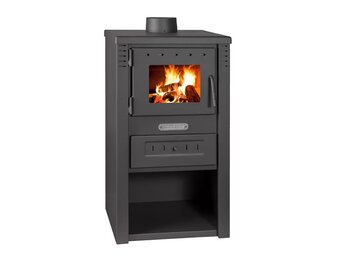 Houtkachel - Pro-Termo Nova EKO - 7,5 kW - grijs