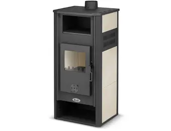 Houtkachel - keramische tegelkachel - 7,9 kW