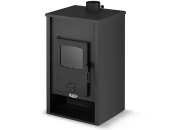CV houtkachel met watermantel - 19,4kW - antraciet