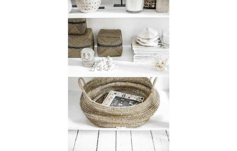 The Beaded Basket - Gold - M