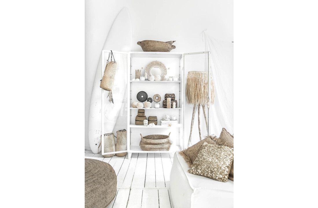The Beaded Basket - Gold - M