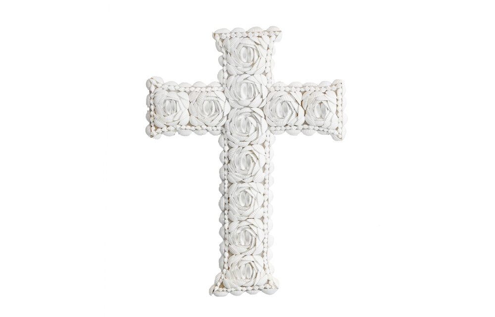 The Shell Cross - White - L