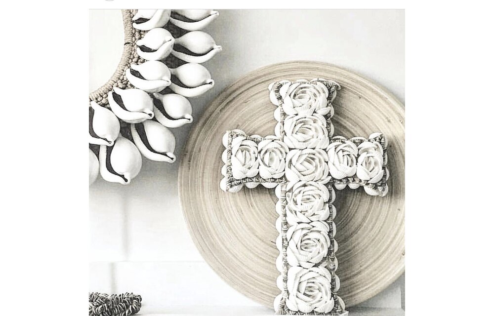 The Shell Cross - White - L