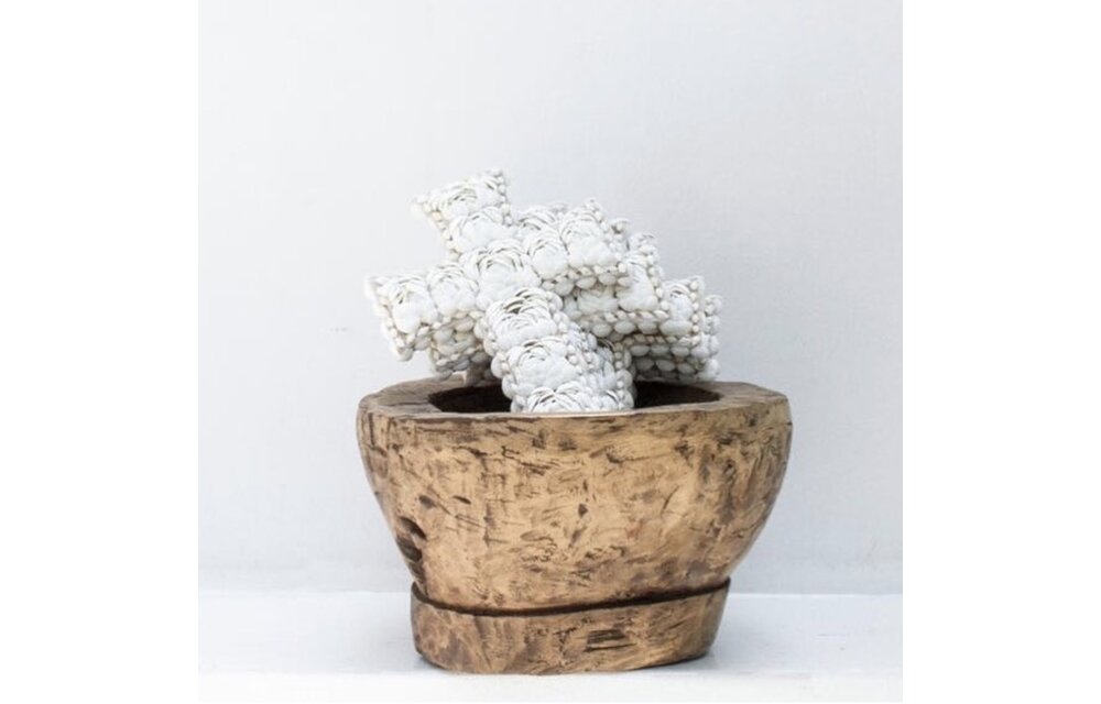 The Shell Cross - White - L