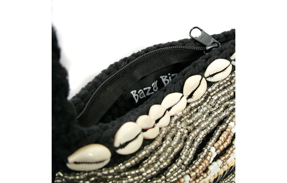 The Macrame Tote - Black
