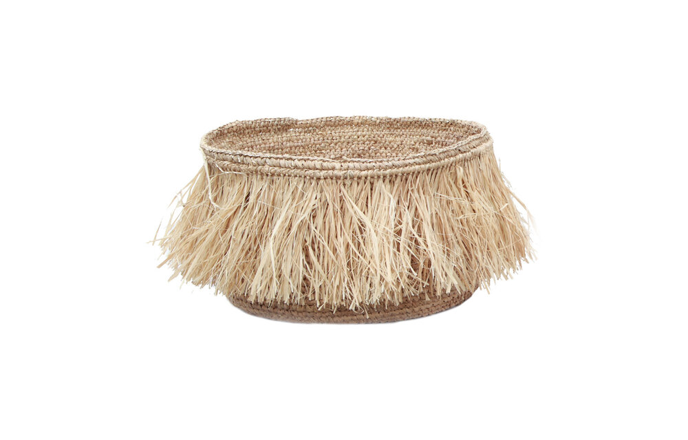 The Raffia Bowl - Natural - L