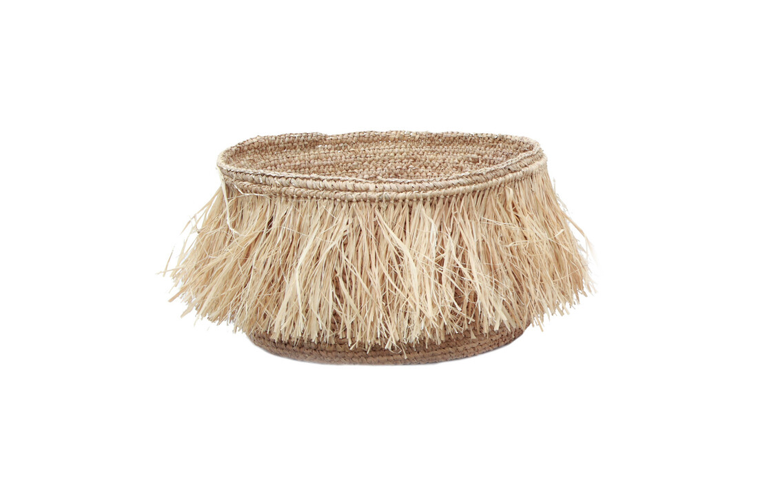 The Raffia Bowl - Natural - L