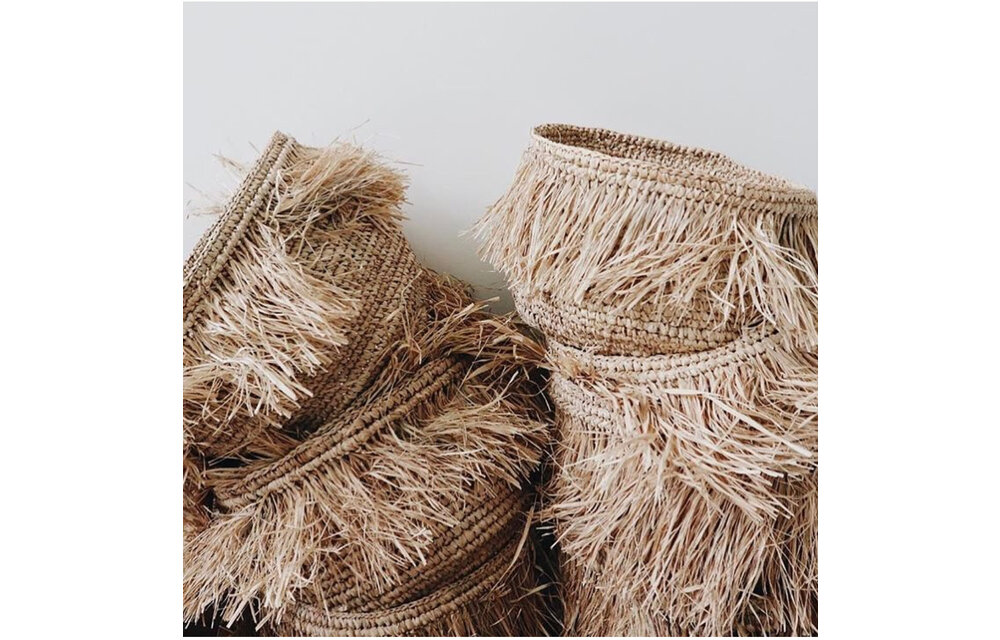 The Raffia Bowl - Natural - L