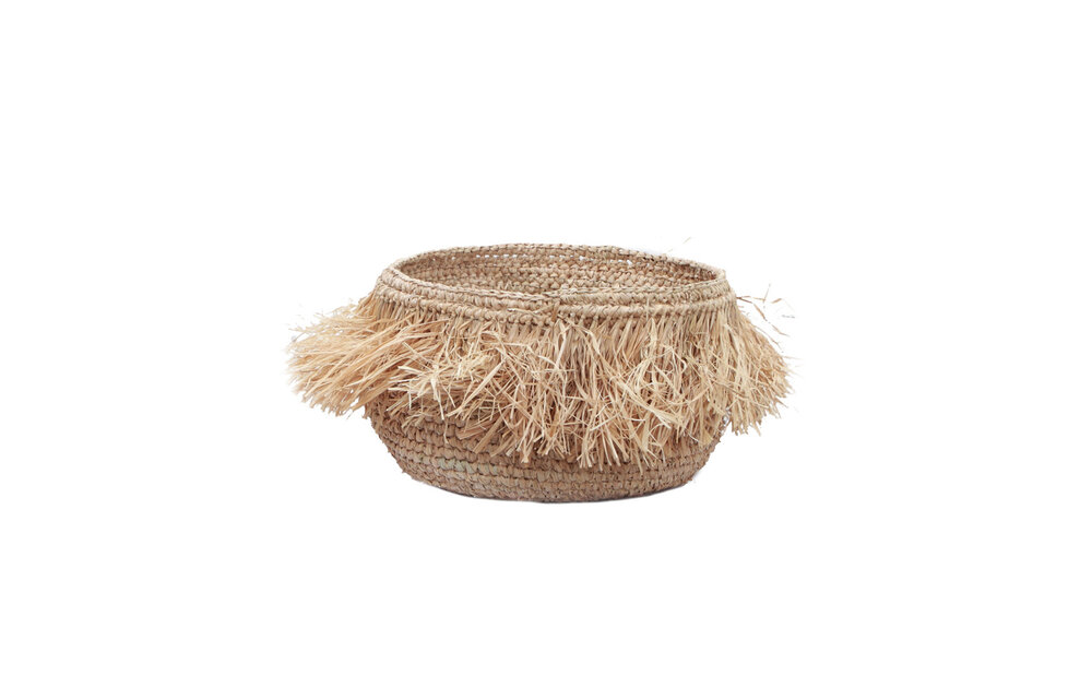 The Raffia Bowl - Natural - M