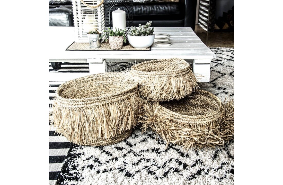 The Raffia Bowl - Natural - S
