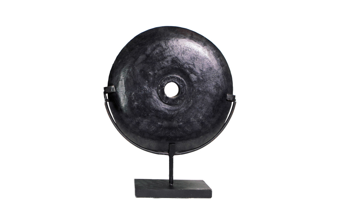 The Black River Stone on Stand - L