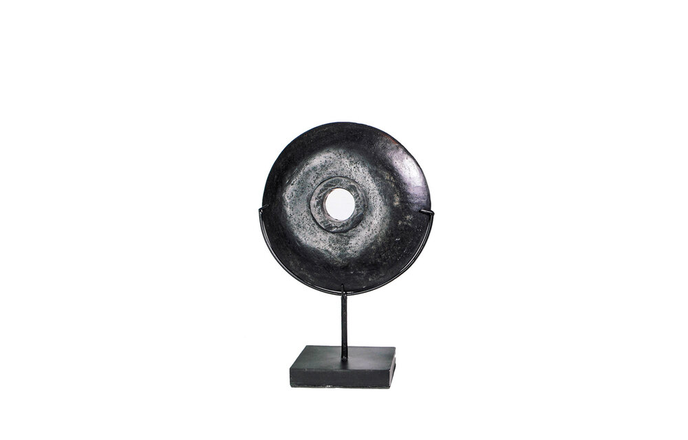 The Black River Stone on Stand - M